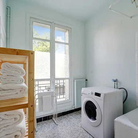 Elegant 1br-4p-paris 15-montparnasse Apartamento